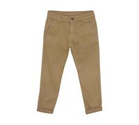 MINYMO MIPants Twill Kinder Jungen Hose Chinohose Pants Baumwollmischung Eingrifftaschen Gürtelschlaufen elastisch Regular fit, Farbe:Cartouche (2325), Größe:110