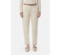 Chinohose mit Gürtel beige 40