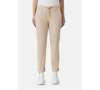 Chinohose mit Kordel-Detail braun 44