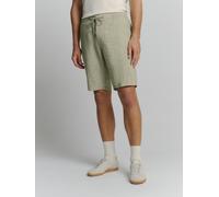Chinohose NO EXCESS "No Excess Leinen Shorts", Herren, Gr. S, grün (dunkelgruen), 55% Leinen, 45% Baumwolle, Hosen Chinohose (91639731-S)