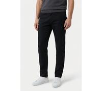 Chinohose OLYMP "ARONA", Herren, Gr. 33, Länge 30, schwarz (marine), Web, Obermaterial: 67% Baumwolle, 24% Lyocell, 7% Polyester, 2% Elasthan, unifarben, slim fit lang, Hosen Chinohose, slim fit (2612