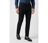 Chinohose OLYMP "ARONA", Herren, Gr. 33, Länge 32, marine, Web, Obermaterial: 67% Baumwolle, 24% Lyocell, 7% Polyester, 2% Elasthan, unifarben, slim fit lang, Hosen Chinohose, slim fit (90207612-33) m
