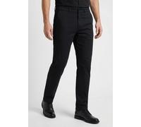 Chinohose OLYMP "HOUSTON", Herren, Gr. 38, Länge 32, schwarz (marine), Web, Obermaterial: 67% Baumwolle, 24% Lyocell, 7% Polyester, 2% Elasthan, unifarben, lang, Hosen Chinohose, modern fit (56215503-