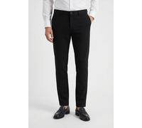 Chinohose OLYMP "Jogg Jersey Toronto", Damen, Gr. 34, Länge 32, schwarz, Jersey, Obermaterial: 50% Viskose, 45% Polyester, 5% Elasthan, unifarben, slim fit lang, Hosen Chinohose, slim fit, flexibler B