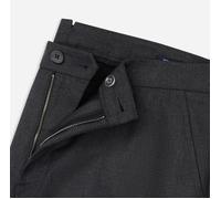 Chinohose OLYMP "SILVAN", Herren, Gr. 34, Länge 32, mittelgrau, Web, Obermaterial: 64% Polyester, 34% Viskose, 2% Elasthan, unifarben, tapered fit lang, Hosen Chinohose (88458142-34) mittelgrau