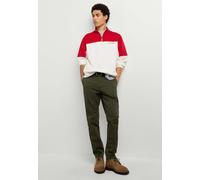 Chinohose PEPE JEANS "chinos SLIM CHINO TWILL", Herren, Gr. 31, grün (trench grün), 97% Baumwolle, 3% Elasthan, Hosen Chinohose (69356321-31) trench grün