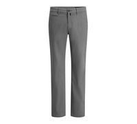 Chinohose PIERRE CARDIN "Castres", Herren, Gr. W33/L34, Länge 34, grau (sharkgray), Obermaterial: 97% Baumwolle CO. 3% Elasthan EL., uni, regular fit, Hosen Chinohose, mit Seitentaschen (78424031-33)