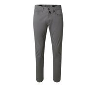 Chinohose PIERRE CARDIN "Lyon", Herren, Gr. W33 L32, Länge 32, grau (sharkgray), Obermaterial: 97% Baumwolle CO. 3% Elasthan EL., uni, tapered fit, Hosen Chinohose, Five-Pocket (50655548-33) sharkgray