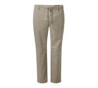 Chinohose PIERRE CARDIN "Pierre Cardin Chino Clemont", Herren, Gr. W36 L30, Länge 30, grau (oyster gray), Obermaterial: 55% Leinen LI. 45% Baumwolle CO., uni, regular fit, Hosen Chinohose, im regular
