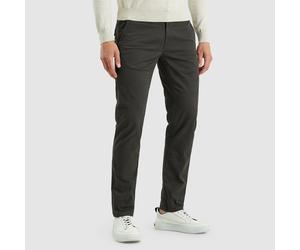 Chinohose PME LEGEND "TWIN WASP CHINO LEFT HAND STRETCH TWILL", Herren, Gr. 31, Länge 30, grau (forged iron), Canvas, Obermaterial: 97% Baumwolle, 3% Elasthan, unifarben, regular fit knöchellang, Hose