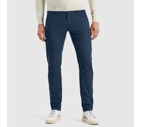 Chinohose PME LEGEND "TWIN WASP CHINO LEFT HAND STRETCH TWILL", Herren, Gr. 40, Länge 34, blau (salute), Canvas, Obermaterial: 98% Baumwolle, 2% Elasthan, unifarben, regular fit knöchellang, Hosen Chi