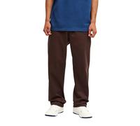 Chinohose QUIKSILVER "Everyday Union", Herren, Gr. 32(M), Normalgrößen, braun (java), Obermaterial: 59% Polyester, 40% Baumwolle, 1% Elasthan., Hosen Chinohose (51202213-32) java