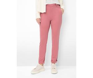 Chinohose RAPHAELA BY BRAX "Style DamenpulloverTH", Damen, Gr. 44, Normalgrößen, cherryrot, 53% Baumwolle, 38% Polyamid, 9% Elasthan, Hosen Chinohose (74612624-44) cherryrot