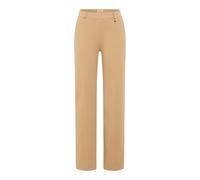 Raphaela by Brax Damen Marlenehose Style LILLYTH FLARED BROWN SUGAR, hellbraun, Gr. 48