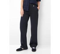 Chinohose RAPHAELA BY BRAX "Style DamenpulloverTH FLARED", Damen, Gr. 48, Normalgrößen, navy, 53% Baumwolle, 38% Polyamid, 9% Elasthan, Hosen Chinohose (84876150-48) navy