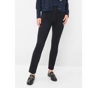 Chinohose RAPHAELA BY BRAX "Style LAVINA JOY", Damen, Gr. 38, Normalgrößen, navy, Web, 46% Baumwolle, 39% Lyocell, 12% Elastomultiester, 3% Elasthan, Hosen Chinohose (14957013-38) navy