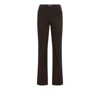 Chinohose RAPHAELA BY BRAX "Style LAVINA STRAIGHT", Damen, Gr. 36, Normalgrößen, braun (dunkelbraun), Web, 55% Lyocell, 34% Baumwolle, 9% Elastomultiester, 2% Elasthan, Hosen Chinohose (77443650-36) d
