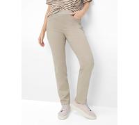 Chinohose RAPHAELA BY BRAX "Style PAMINA FUN", Damen, Gr. 40, Normalgrößen, sand, Web, 86% Baumwolle, 10% Elastomultiester, 4% Elasthan, slim fit, Hosen Chinohose (74587243-40) sand