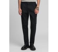 Chinohose REPLAY "Adhann", Herren, Gr. 33, Länge 30, schwarz, Twill, Obermaterial: 97% Baumwolle, 3% Elasthan, unifarben, lang, Hosen Chinohose, aus Twill mit Cargotaschen, Tapered Fit (55343703-33) s