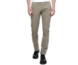 Chinohose RUSTY NEAL, Herren, Gr. 30, Länge 32, grün, 98% Baumwolle, 2% Elasthan, unifarben, lang, Hosen Chinohose, im Regular Fit (66165452-30) grün