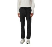 Chinohose S.OLIVER, Herren, Gr. 33, Länge 34, schwarz, Web, Obermaterial: 100% Baumwolle, unifarben, regular fit knöchellang, Hosen Chinohose, mit elastischem Bund (40777769-33)