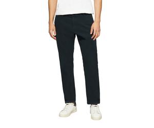 Chinohose S.OLIVER, Herren, Gr. 36, Länge 32, blau (navy), Web, Obermaterial: 98% Baumwolle, 2% Elasthan, unifarben, lang, Hosen Chinohose, mit Stretch (37758812-36) navy
