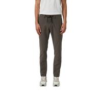 Chinohose S.OLIVER, Herren, Gr. 36, Länge 32, braun, Web, Obermaterial: 66% Baumwolle, 32% Elasthan, 2% Polyester, unifarben, regular fit knöchellang, Hosen Chinohose, mit elastischem Bund (55148617-3