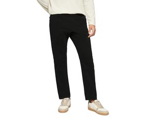 Chinohose S.OLIVER, Herren, Gr. 36, Länge 32, schwarz, Web, Obermaterial: 98% Baumwolle, 2% Elasthan, unifarben, lang, Hosen Chinohose, mit Stretch (10274637-36) schwarz