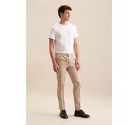 Chinohose SEIDENSTICKER "Schwarze Rose", Herren, Gr. 50, Normalgrößen, beige (sand), 97% Baumwolle, 3% Elasthan, unifarben, Hosen Chinohose (85750001-50) sand