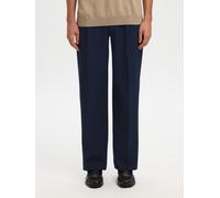 Loose Fit Bundfaltenhose mit Gürtelschlaufen Modell 'FINN' S men Marine