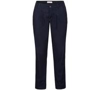 Chinohose SHEEGO, Damen, Gr. 21, Kurzgrößen, blau (marine), 97% Baumwolle, 3% Elasthan, unifarben, Hosen Chinohose (61954039-21) marine