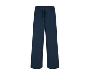 Chinohose SOYACONCEPT "Soya Concept Trouser SC_BANU", Damen, Gr. S, Normalgrößen, blau (6910 navy), Obermaterial: 48% Modal, 48% Polyester, 4% Elasthan, Hosen Chinohose (74703041-S) 6910 navy