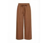 Chinohose SOYACONCEPT "Soya Concept Trouser SC-INA", Damen, Gr. L, Normalgrößen, 8710 toffee, Obermaterial: 55% Leinen, 45% Viskose, Hosen Chinohose (48585861-L) 8710 toffee