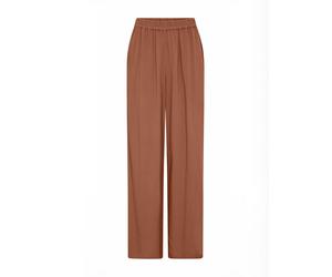 Chinohose SOYACONCEPT "Soya Concept Trouser SC-RADIA", Damen, Gr. S, Normalgrößen, 8710 toffee, Obermaterial: 100% Viskose, Hosen Chinohose (76724401-S) 8710 toffee