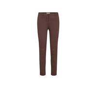 Chinohose SOYACONCEPT "Soya Concept Trousers SC-LILLY 44_B", Damen, Gr. 44, Normalgrößen, braun (8694 hot fudge), Obermaterial: 69% Baumwolle, 28% Polyester, 3% Elasthan, Hosen Chinohose (67731837-44)