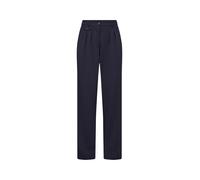 Chinohose SOYACONCEPT "Soya Concept Trousers SC-SIHAM 92", Damen, Gr. XL, Normalgrößen, blau (6910 navy), Obermaterial: 95% Polyester, 5% Elasthan, Hosen Chinohose (61636633-XL) 6910 navy