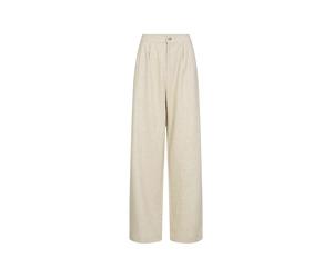 Chinohose SOYACONCEPT "Soya Concept Trousers SC-SIMI 3-C", Damen, Gr. 40, Normalgrößen, 8008 sand, Obermaterial: 37% Baumwolle, 37% Ramie, 26% Leinen, Hosen Chinohose (16002761-40) 8008 sand
