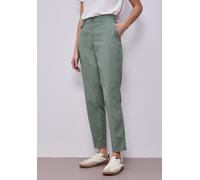 Street One Chino im Casual Fit in Softer Qualität Dark Mint Green 42