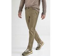 Chinohose STREET ONE MEN, Herren, Gr. 29, Länge 32, warm sand, Web, 98% Baumwolle, 2% Elasthan, unifarben, regular fit lang, Hosen Chinohose, mit Elastikbund (88267767-29) warm sand