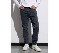 Street One Men Herren 3716698 Slim Fit Hose, Grey Blue, 34W x 34L