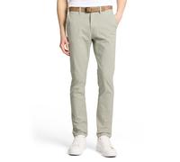 Chinohose TOM TAILOR DENIM, Herren, Gr. 36, Länge 34, elemental grau, Obermaterial: 97% Baumwolle, 3% Elasthan. Futter: 100% Baumwolle, unifarben, schmal lang, Hosen Chinohose, leicht vorgewaschen (26