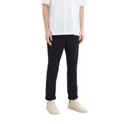 Chinohose TOM TAILOR DENIM, Herren, Gr. M, N-Gr, schwarz, Web, Obermaterial: 97% Baumwolle, 3% Elasthan. Futter: 100% Baumwolle, unifarben, regular fit knöchelfrei, Hosen Chinohose, im Four-Pocket Sty