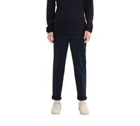 Chinohose TOM TAILOR DENIM, Herren, Gr. S, N-Gr, blau (sky captain blau), Web, Obermaterial: 97% Baumwolle, 3% Elasthan. Futter: 100% Baumwolle, unifarben, regular fit knöchelfrei, Hosen Chinohose, im
