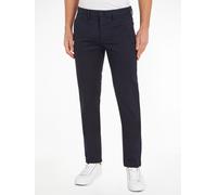 Chinohose TOMMY HILFIGER "Chino Bleecker 1985 PIMA CO" Gr. 32, Länge 32, blau (blue) Herren Hosen Business (24884769-32)