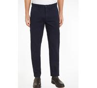 Chinohose TOMMY HILFIGER "Chino Denton 1985 PIMA CO", Herren, Gr. 31, Länge 32, blau, Obermaterial: 96% Baumwolle, 4% Elasthan, normal, Hosen Chinohose (63939931-31) blau
