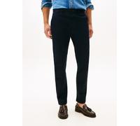 Chinohose TOMMY HILFIGER "CORE HARLEM ESSENTIAL", Herren, Gr. 30, Länge 32, blau (desert sky), Twill, Obermaterial: 97% Baumwolle, 3% Elasthan, unifarben, normal, Hosen Chinohose, Tapered Fit (6560646