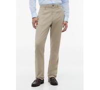 Chinohose TOMMY HILFIGER "DENTON OPEN STRUCTURE", Herren, Gr. 34, Länge 32, batique khaki, Twill, Obermaterial: 98% Baumwolle, 2% Elasthan, lang, Hosen Chinohose, mit Struktur (13767526-34) batique kh