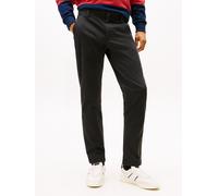 Chinohose TOMMY JEANS "SCANTON", Herren, Gr. 32, Länge 30, schwarz, Twill, Obermaterial: 96% Baumwolle, 4% Elasthan, unifarben, slim fit lang, Hosen Chinohose, slim fit, Twill (98988766-32) schwarz