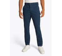 Chinohose TOMMY JEANS "TJM AUSTIN CHINO", Herren, Gr. 30, Länge 32, blau (schwarz night navy), Web, Obermaterial: 97% Baumwolle, 3% Elasthan, unifarben, slim fit lang, Hosen Chinohose, in Unifarbe (50
