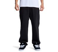 Chinos DC SHOES "Worker Relaxed", Herren, Gr. 28(XS) / Länge 32(M), Länge 34, schwarz, Obermaterial: 99% Walkfrottier, 1% Elasthan;, Hosen (63180867-28) schwarz